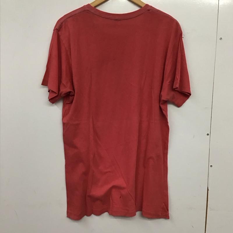 古着 USED Tシャツ 半袖 半袖カットソー プリントTシャツ クルーネックカットソー L プリント 赤 / レッド / red メンズ USED 古着 中古 10158797