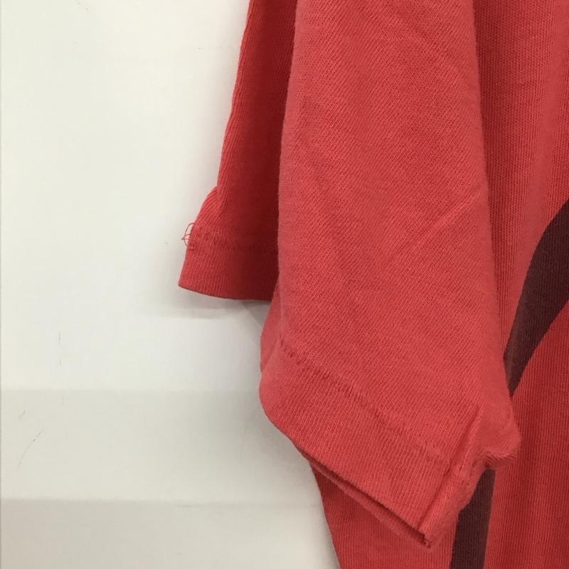 古着 USED Tシャツ 半袖 半袖カットソー プリントTシャツ クルーネックカットソー L プリント 赤 / レッド / red メンズ USED 古着 中古 10158797