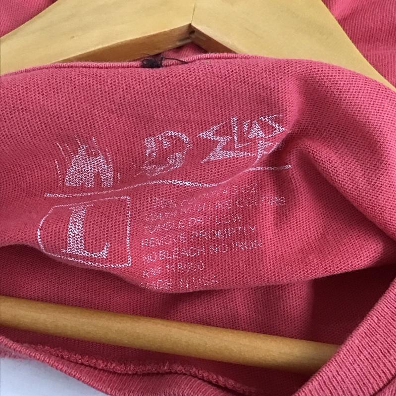 古着 USED Tシャツ 半袖 半袖カットソー プリントTシャツ クルーネックカットソー L プリント 赤 / レッド / red メンズ USED 古着 中古 10158797
