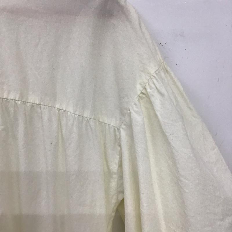 ローリーズファーム LOWRYS FARM チュニック 半袖 FREE 無地 白 / ホワイト / white レディース USED 古着 中古 10158799