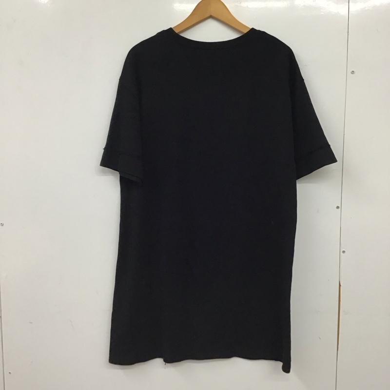 ザラ ZARA ワンピース ミニスカート L 無地 黒 / ブラック / black レディース USED 古着 中古 10158802
