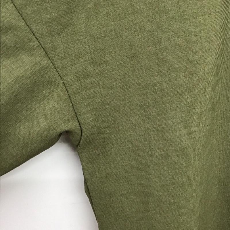 シップス SHIPS カットソー 半袖 半袖カットソー 無地Tシャツ クルーネックカットソー M 無地 カーキ / カーキ / khaki メンズ USED 古着 中古 10158803