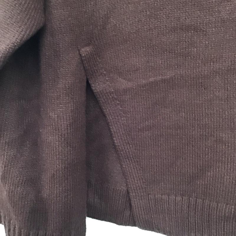 ローリーズファーム LOWRYS FARM ニット、セーター 長袖 FREE 無地 茶 / ブラウン / brown レディース USED 古着 中古 10158804