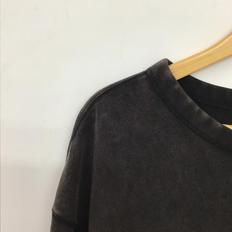 ギャップ GAP Tシャツ 半袖 半袖カットソー プリントTシャツ クルーネックカットソー XL 無地 ダークグレー / ダークグレー / メンズ USED 古着 中古 10158805