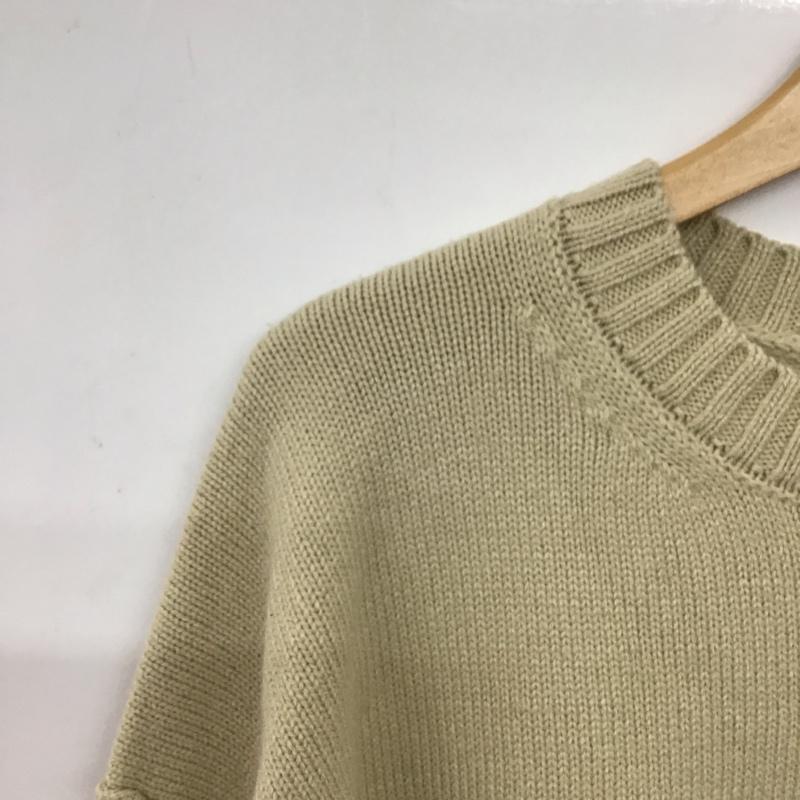 ローリーズファーム LOWRYS FARM ニット、セーター 長袖 FREE 無地 ベージュ / ベージュ / beige レディース USED 古着 中古 10158806