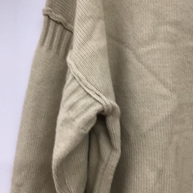 ローリーズファーム LOWRYS FARM ニット、セーター 長袖 FREE 無地 ベージュ / ベージュ / beige レディース USED 古着 中古 10158806