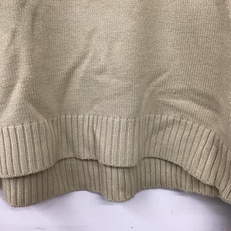 ローリーズファーム LOWRYS FARM ニット、セーター 長袖 FREE 無地 ベージュ / ベージュ / beige レディース USED 古着 中古 10158806