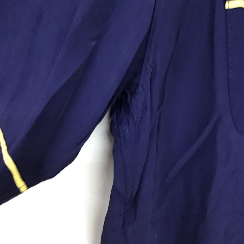 スタイルアイズ STYLE EYES シャツ、ブラウス 半袖 半袖シャツ 刺繍シャツ カラーシャツ M 刺繍 紺 / ネイビー / navy メンズ USED 古着 中古 10158815