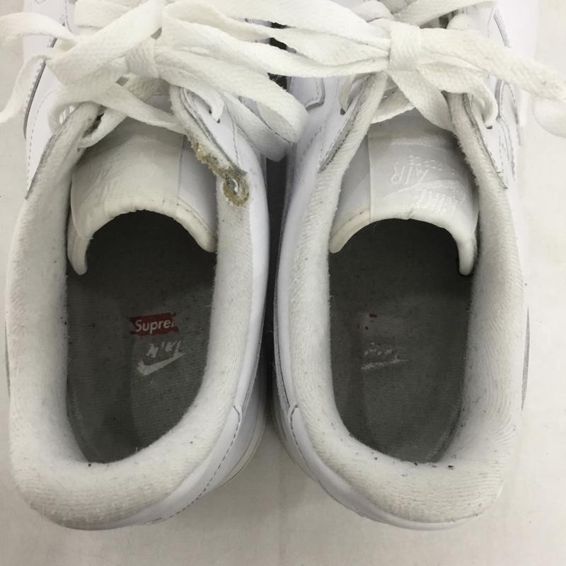 ナイキ NIKE スニーカー スニーカー CU9225-100 AIR FORCE 1 LOW SUPREME 30cm 30.0cm ロゴ、文字 白 / ホワイト / white メンズ USED 古着 中古 10158818