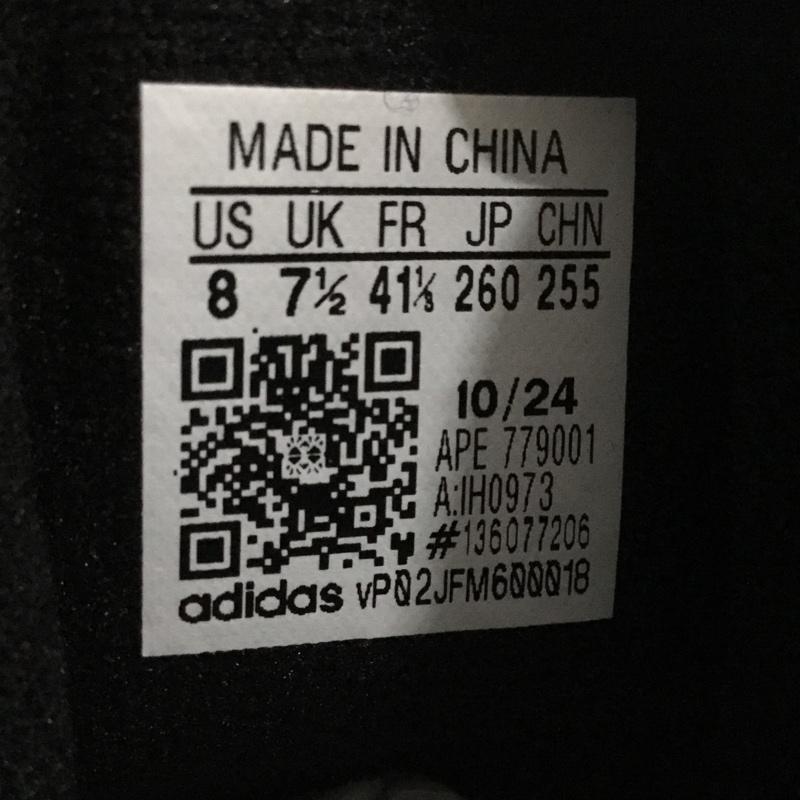 アディダス adidas スニーカー スニーカー IH0973 EQUIPMENT Cushion 93 26cm 26.0cm ロゴ、文字 黒 / ブラック / black X 灰 / グレー / gray X 緑 / グリーン / green メンズ USED 古着 中古 10158819