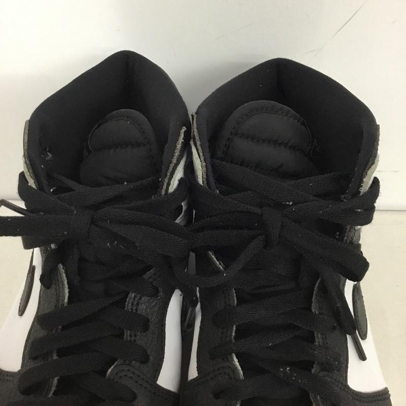 ナイキ NIKE スニーカー スニーカー 555088-108 AIR JORDAN 1 RETRO HIGH OG 29cm 29.0cm ロゴ、文字 白 / ホワイト / white X 黒 / ブラック / black X 灰 / グレー / gray メンズ USED 古着 中古 10158820