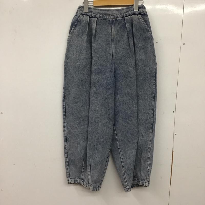 サマンサモスモス Samansa Mos2 パンツ デニム、ジーンズ FREE 無地 水色 / ライトブルー / レディース USED 古着 中古 10158821