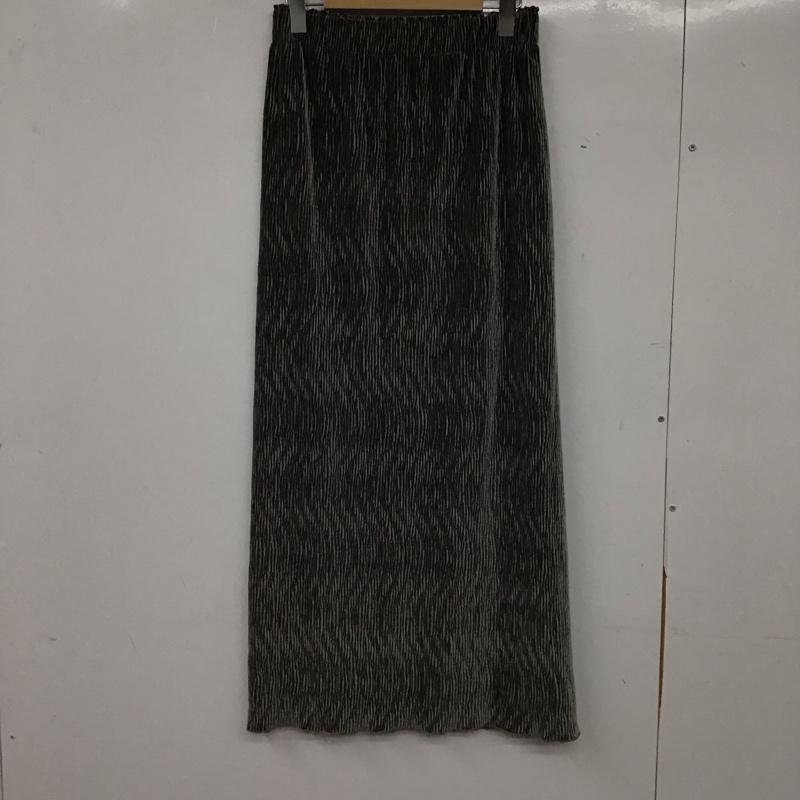 ローリーズファーム LOWRYS FARM スカート ロングスカート FREE 無地 灰 / グレー / gray レディース USED 古着 中古 10158823