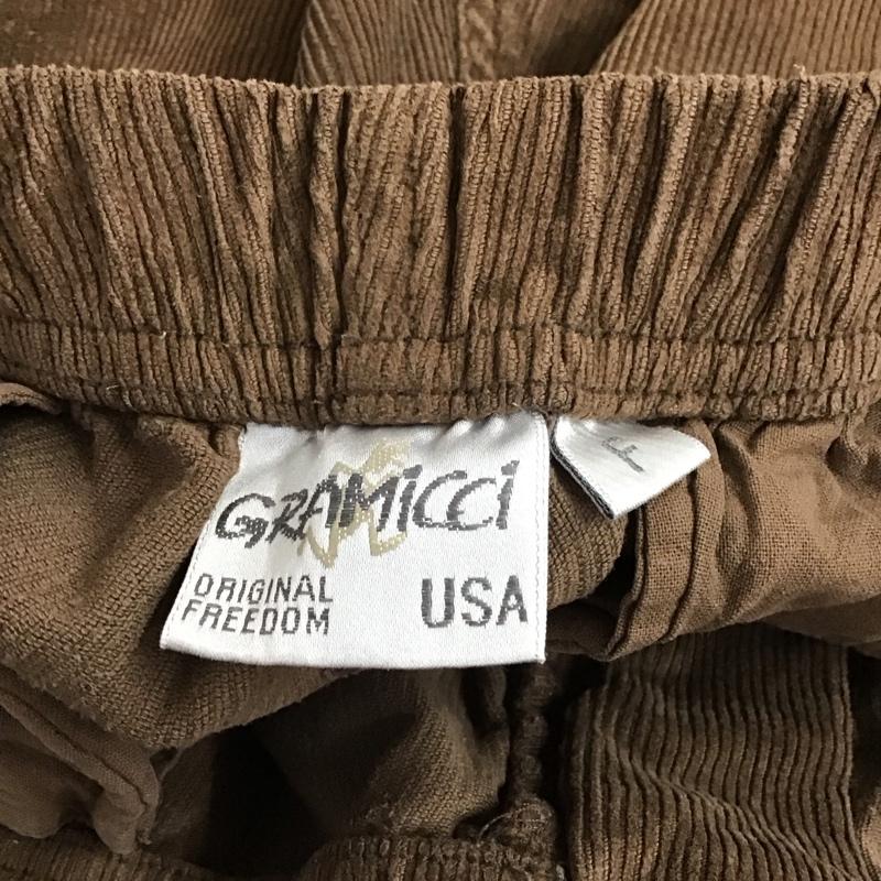 グラミチ GRAMICCI パンツ ワークパンツ、ペインターパンツ FREE 無地 茶 / ブラウン / brown レディース USED 古着 中古 10158825