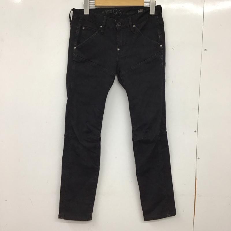 ジースターロゥ G-STAR RAW パンツ ワークパンツ、ペインターパンツ 無地 黒 / ブラック / black レディース USED 古着 中古 10158827