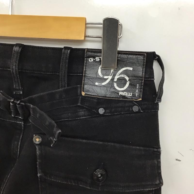 ジースターロゥ G-STAR RAW パンツ ワークパンツ、ペインターパンツ 無地 黒 / ブラック / black レディース USED 古着 中古 10158827