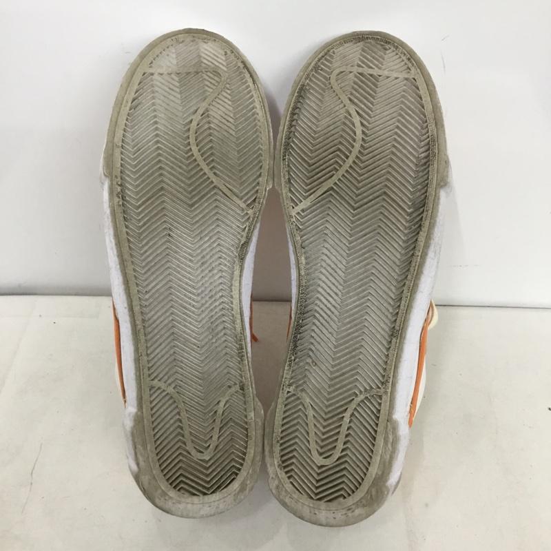 ナイキ NIKE スニーカー スニーカー DD1877-100 BLAZER LOW SACAI 26cm 26.0cm ロゴ、文字 白 / ホワイト / white X 橙 / オレンジ / orange X 黄 / イエロー / yellow メンズ USED 古着 中古 10158830