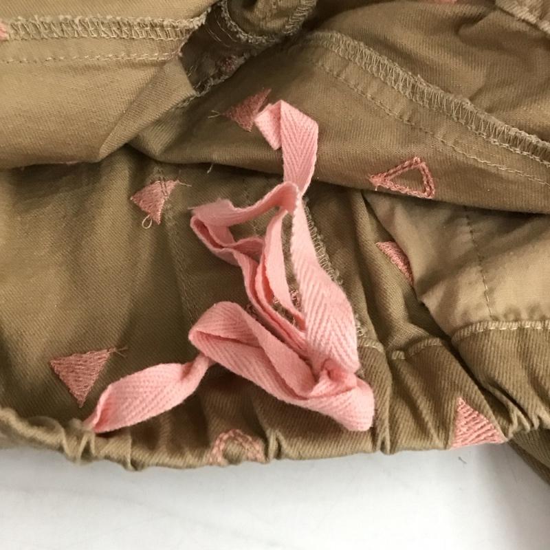 マーブルシュッド marble sud パンツ ワークパンツ、ペインターパンツ 総柄 茶 / ブラウン / brown レディース USED 古着 中古 10158831