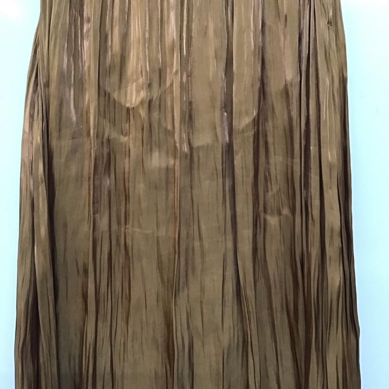 ローリーズファーム LOWRYS FARM スカート ロングスカート FREE 無地 茶 / ブラウン / brown レディース USED 古着 中古 10158834