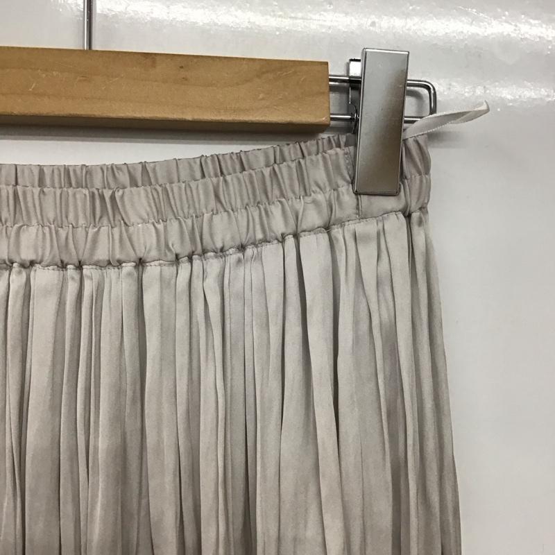 ローリーズファーム LOWRYS FARM スカート ロングスカート FREE 無地 灰 / グレー / gray レディース USED 古着 中古 10158835