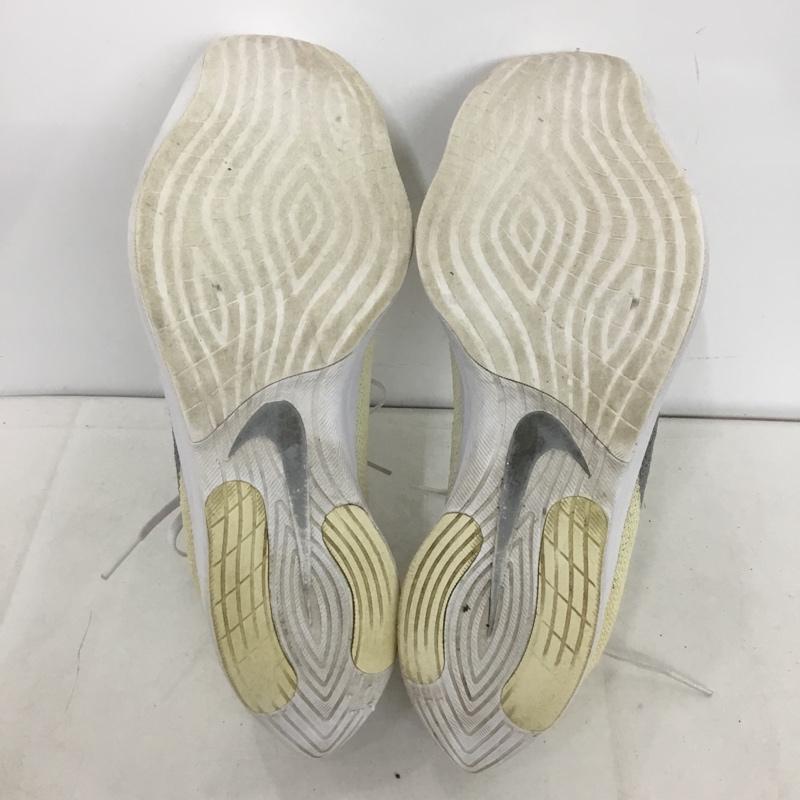 ナイキ NIKE スニーカー スニーカー ロゴ、文字 アイボリー / アイボリー / X 灰 / グレー / gray メンズ USED 古着 中古 10158839