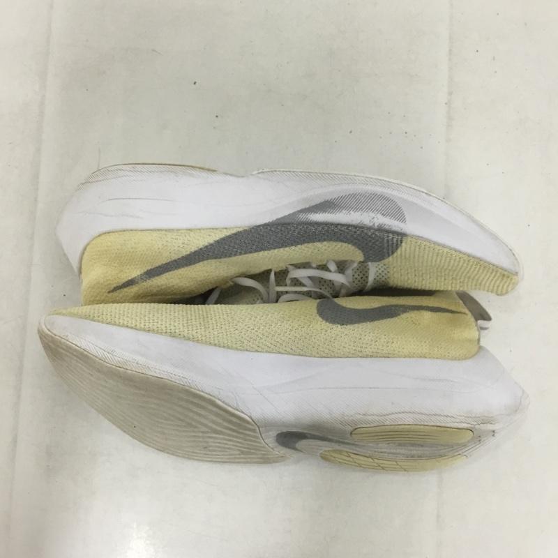 ナイキ NIKE スニーカー スニーカー ロゴ、文字 アイボリー / アイボリー / X 灰 / グレー / gray メンズ USED 古着 中古 10158839