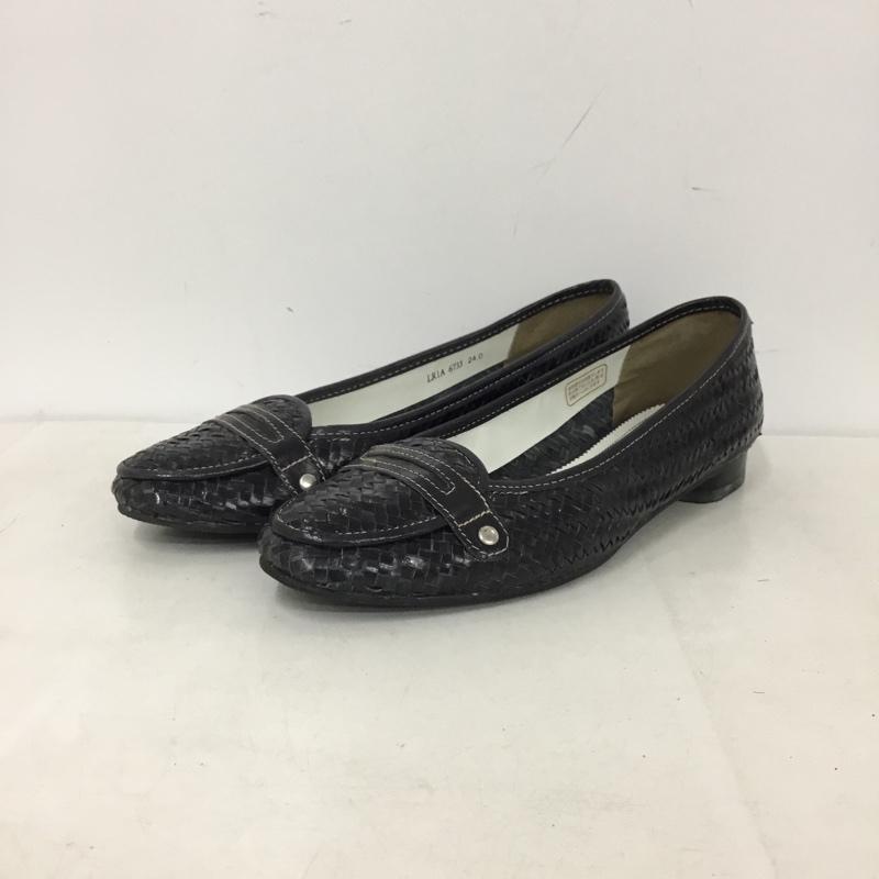 リーガル REGAL パンプス パンプス 6735 メッシュ 24cm 24.0cm 無地 黒 / ブラック / black レディース USED 古着 中古 10158841