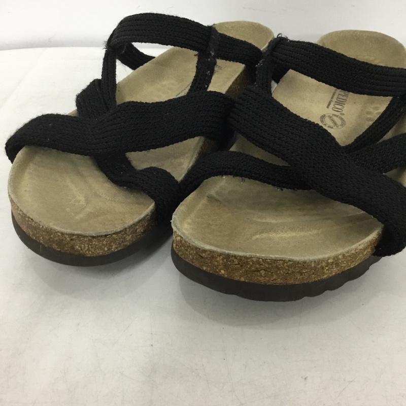 アルコペディコ ARCOPEDICO サンダル サンダル SANTANA 無地 黒 / ブラック / black レディース USED 古着 中古 10158842