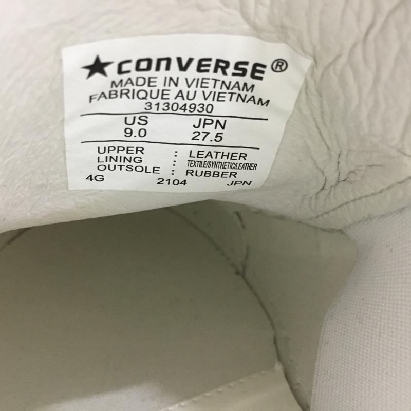 コンバース CONVERSE スニーカー スニーカー 31304930 ALL STAR COUPE TRICO SLIP OX 27.5cm 箱有 27.5cm ロゴ、文字 白 / ホワイト / white メンズ USED 古着 中古 10158845