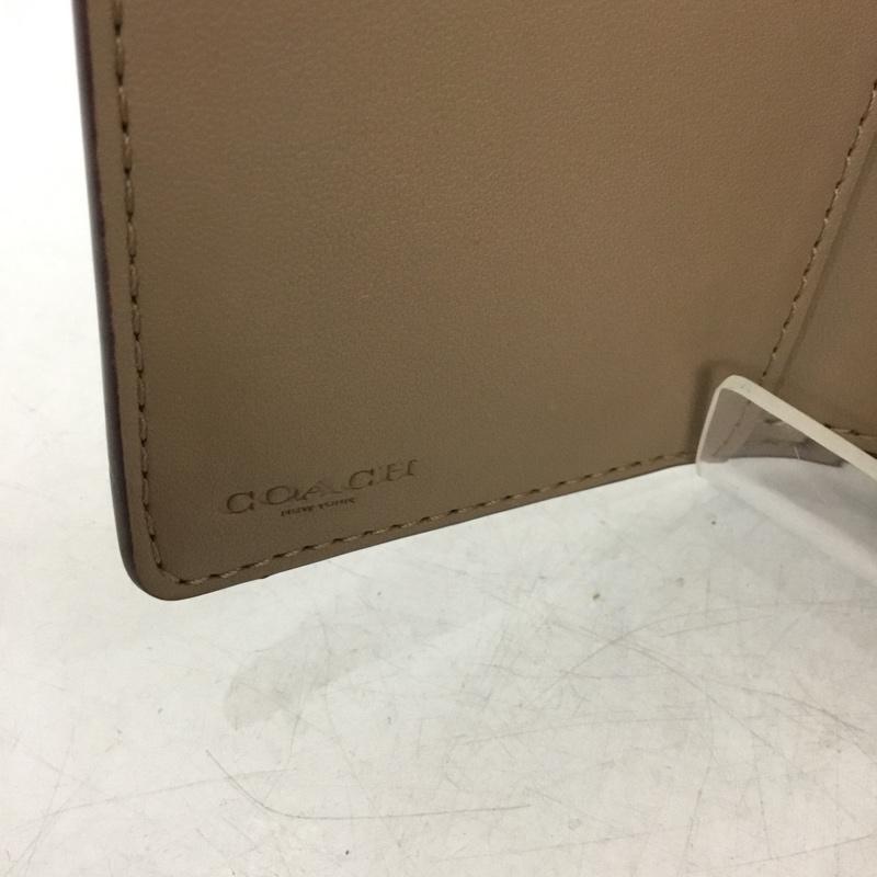 コーチ COACH 財布 二つ折り CW786 ミディアム コーナー ジップ ウォレット シグネチャー キャンバス ロゴ、文字 マルチカラー / マルチカラー / multicolor レディース USED 古着 中古 10158847