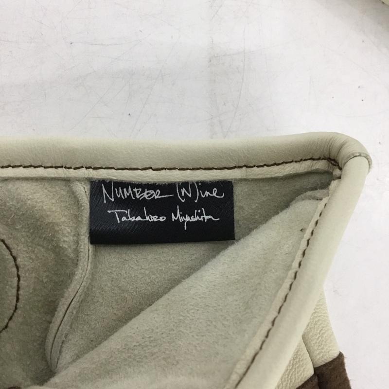 ナンバーナイン NUMBER (N)INE ファッション小物 手袋 フィンガーレスグローブ 無地 アイボリー / アイボリー / X 茶 / ブラウン / brown メンズ USED 古着 中古 10158849