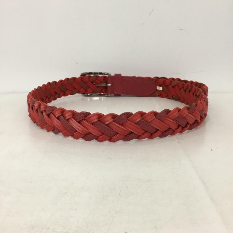 パーリーゲイツ PEARLY GATES ベルト・バックル ベルト メッシュベルト 無地 赤 / レッド / red メンズ USED 古着 中古 10158850