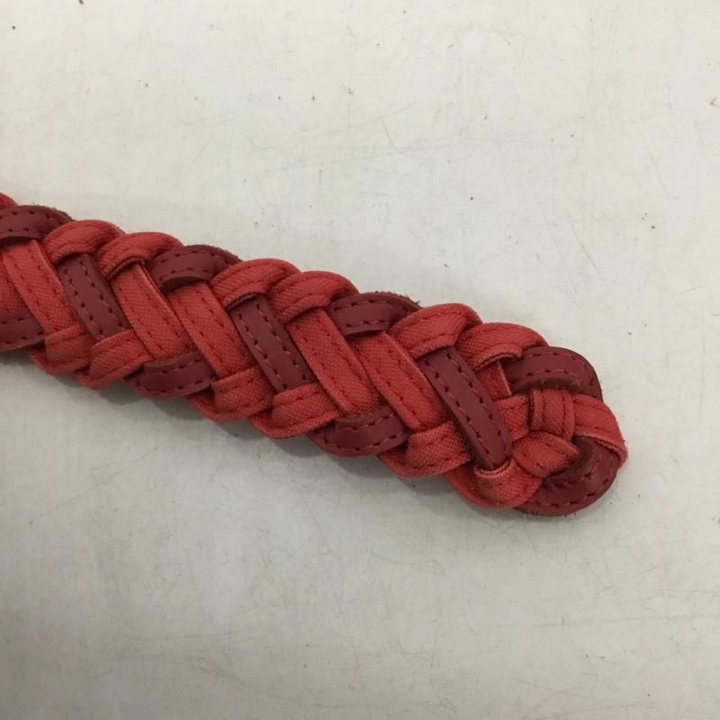 パーリーゲイツ PEARLY GATES ベルト・バックル ベルト メッシュベルト 無地 赤 / レッド / red メンズ USED 古着 中古 10158850