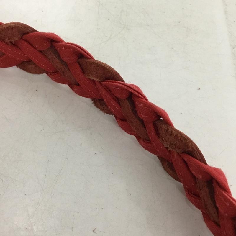パーリーゲイツ PEARLY GATES ベルト・バックル ベルト メッシュベルト 無地 赤 / レッド / red メンズ USED 古着 中古 10158850
