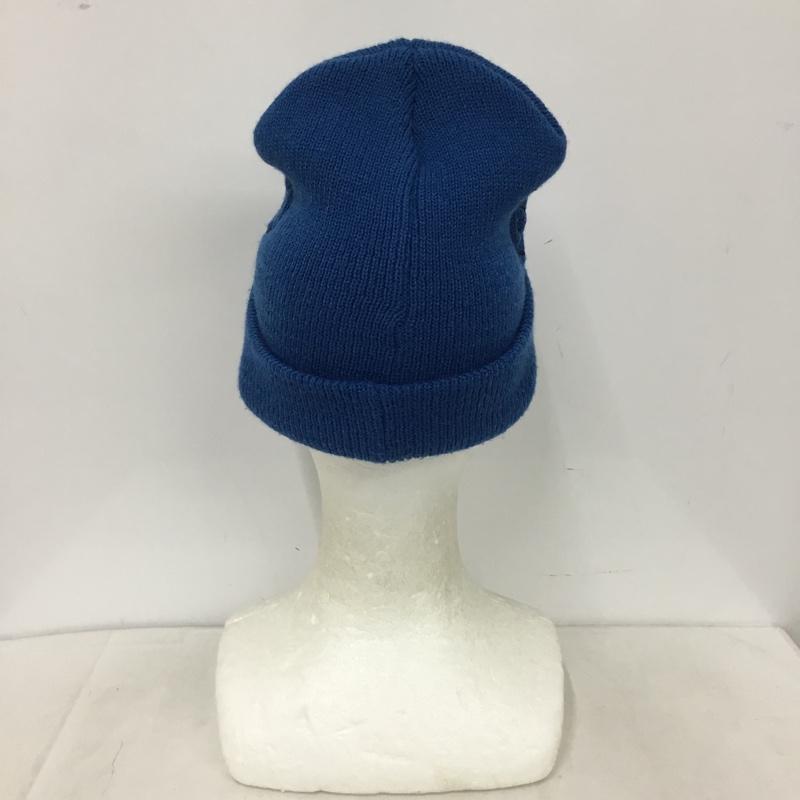シーイー C.E 帽子 ニット帽 CAV EMPT ロゴ、文字 青 / ブルー / blue メンズ USED 古着 中古 10158857