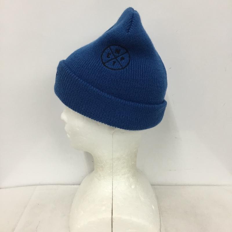 シーイー C.E 帽子 ニット帽 CAV EMPT ロゴ、文字 青 / ブルー / blue メンズ USED 古着 中古 10158857