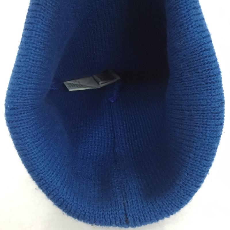 シーイー C.E 帽子 ニット帽 CAV EMPT ロゴ、文字 青 / ブルー / blue メンズ USED 古着 中古 10158857