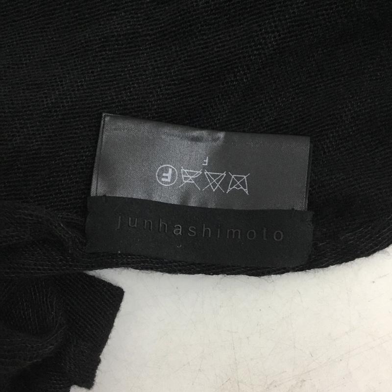 ジュンハシモト junhashimoto ストール ストール一般 無地 黒 / ブラック / black メンズ USED 古着 中古 10158860