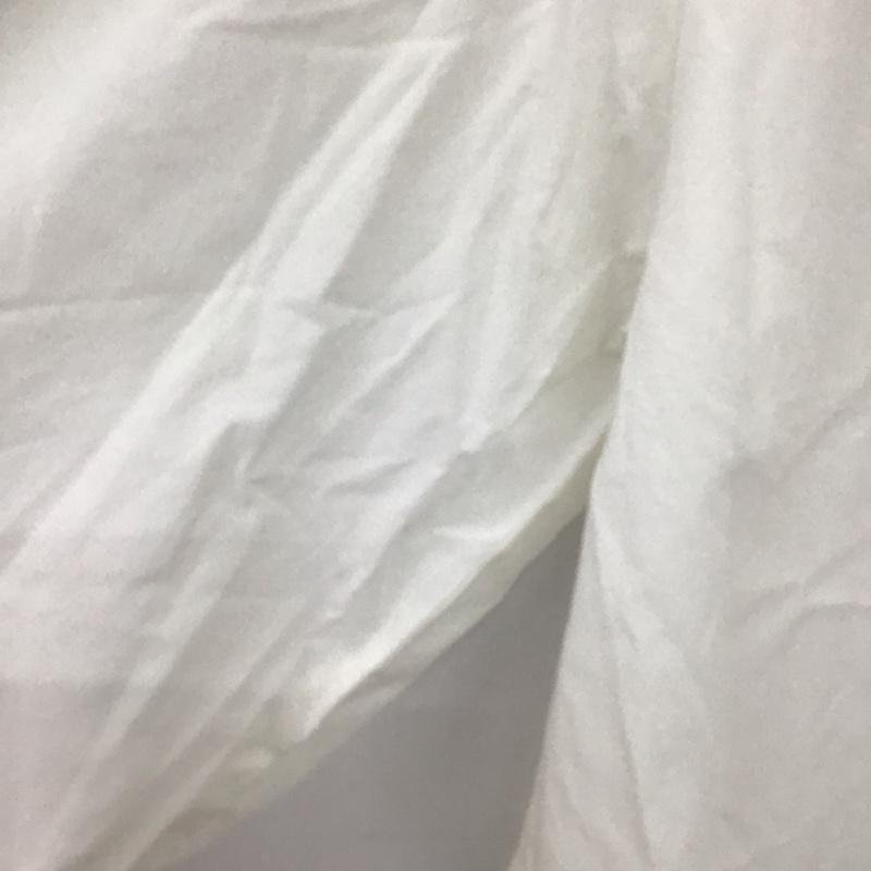 ローリーズファーム LOWRYS FARM シャツ、ブラウス 長袖 テーラーフリルカラーシャツ FREE 無地 白 / ホワイト / white レディース USED 古着 中古 10158861