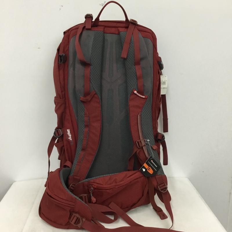 モンテイン MONTANE リュックサック、デイパック リュックサック、デイバッグ HALOGEN25 タグ付き バックパック ロゴ、文字 えんじ / ワインレッド / dark red メンズ USED 古着 中古 10158863