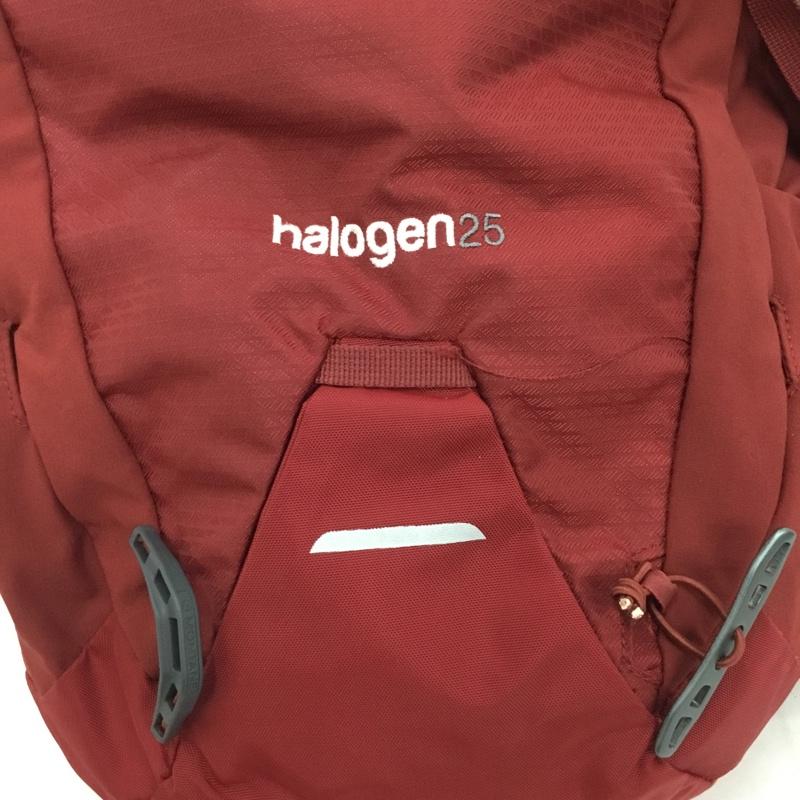 モンテイン MONTANE リュックサック、デイパック リュックサック、デイバッグ HALOGEN25 タグ付き バックパック ロゴ、文字 えんじ / ワインレッド / dark red メンズ USED 古着 中古 10158863