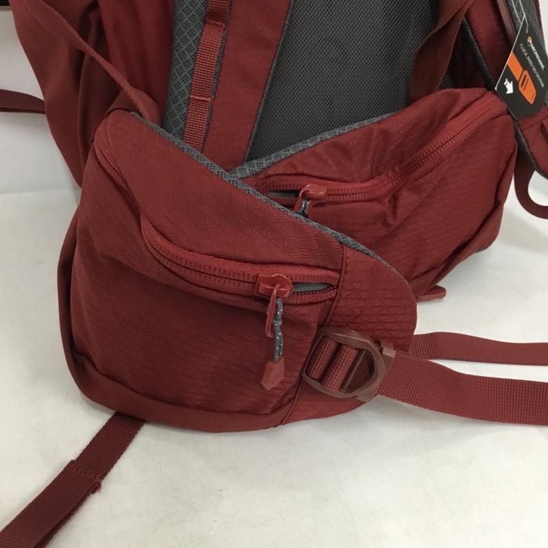 モンテイン MONTANE リュックサック、デイパック リュックサック、デイバッグ HALOGEN25 タグ付き バックパック ロゴ、文字 えんじ / ワインレッド / dark red メンズ USED 古着 中古 10158863
