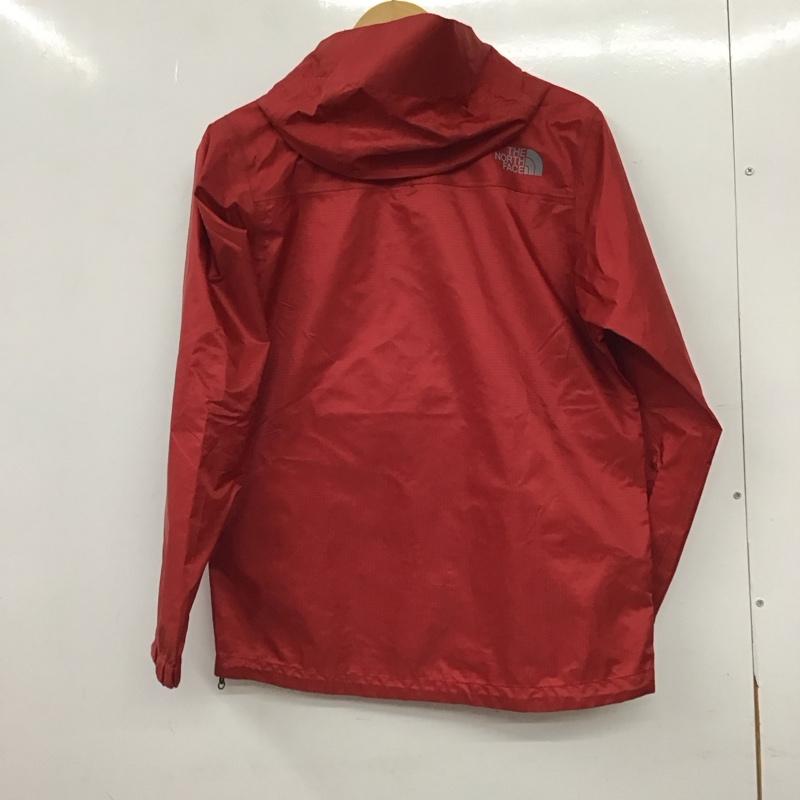 ザノースフェイス THE NORTH FACE ジャケット、上着 ジャンパー、ブルゾン M ロゴ、文字 赤 / レッド / red レディース USED 古着 中古 10158864