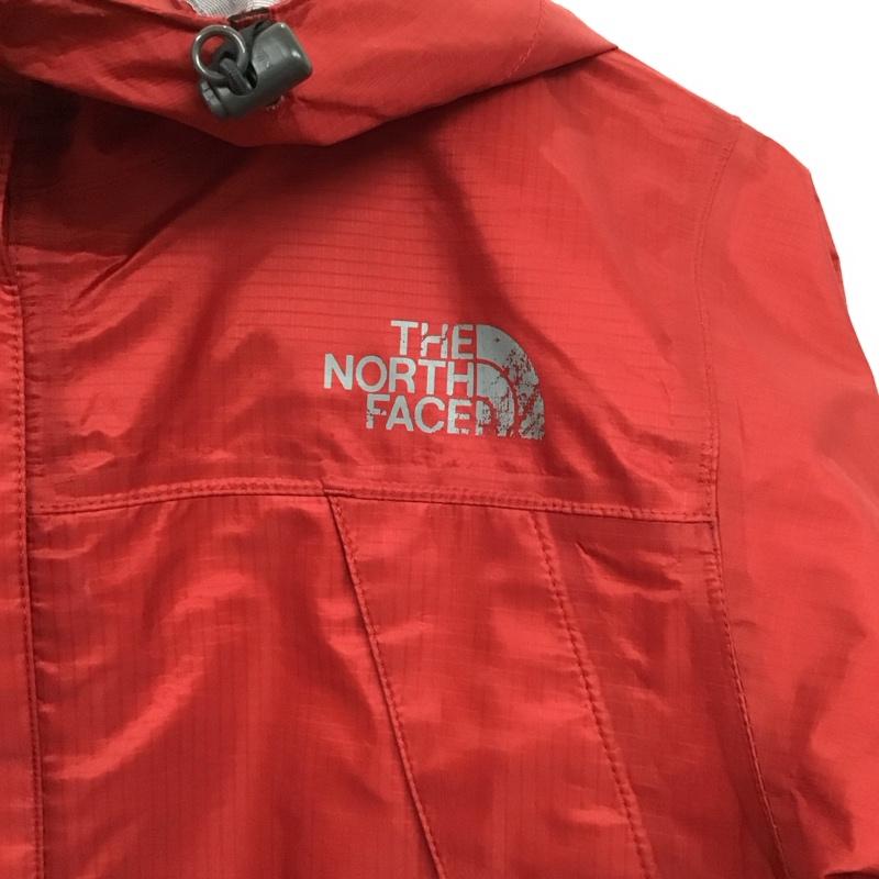 ザノースフェイス THE NORTH FACE ジャケット、上着 ジャンパー、ブルゾン M ロゴ、文字 赤 / レッド / red レディース USED 古着 中古 10158864