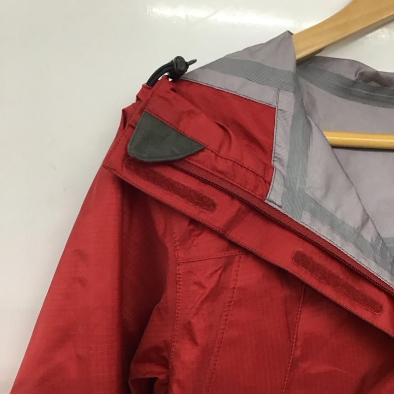ザノースフェイス THE NORTH FACE ジャケット、上着 ジャンパー、ブルゾン M ロゴ、文字 赤 / レッド / red レディース USED 古着 中古 10158864