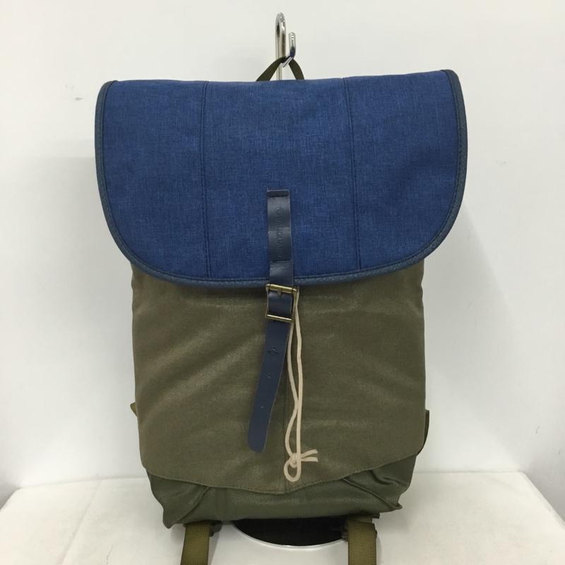 古着 USED リュックサック、デイパック リュックサック、デイバッグ VEO TRAVEL 41 カメラバッグ ミラーレスカメラ VANGUARD タグ付き ロゴ、文字 青 / ブルー / blue X カーキ / カーキ / khaki メンズ USED 古着 中古 10158868
