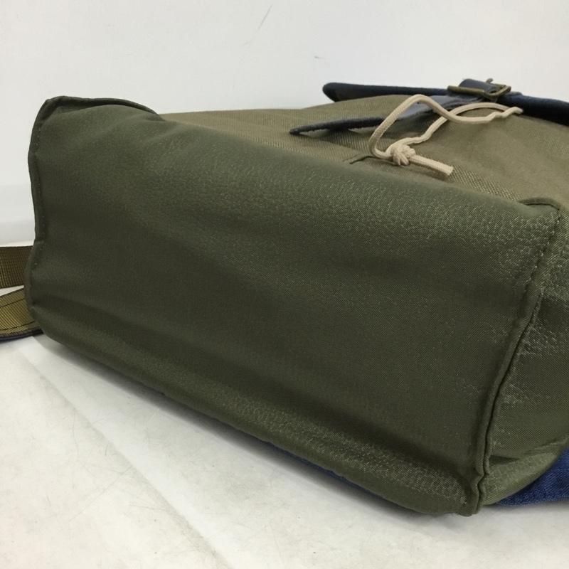 古着 USED リュックサック、デイパック リュックサック、デイバッグ VEO TRAVEL 41 カメラバッグ ミラーレスカメラ VANGUARD タグ付き ロゴ、文字 青 / ブルー / blue X カーキ / カーキ / khaki メンズ USED 古着 中古 10158868