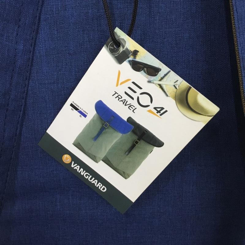 古着 USED リュックサック、デイパック リュックサック、デイバッグ VEO TRAVEL 41 カメラバッグ ミラーレスカメラ VANGUARD タグ付き ロゴ、文字 青 / ブルー / blue X カーキ / カーキ / khaki メンズ USED 古着 中古 10158868