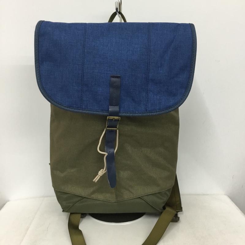古着 USED リュックサック、デイパック リュックサック、デイバッグ VEO TRAVEL 41 カメラバッグ ミラーレスカメラ VANGUARD タグ付き ロゴ、文字 青 / ブルー / blue X カーキ / カーキ / khaki メンズ USED 古着 中古 10158869