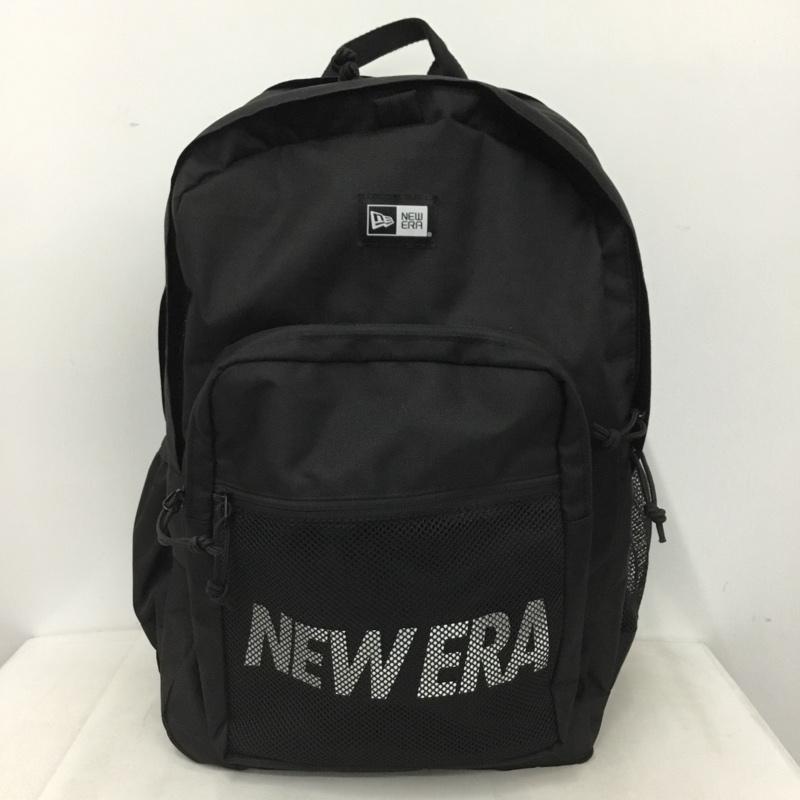 ニューエラ NEW ERA リュックサック、デイパック リュックサック、デイバッグ ロゴ、文字 黒 / ブラック / black メンズ USED 古着 中古 10158870